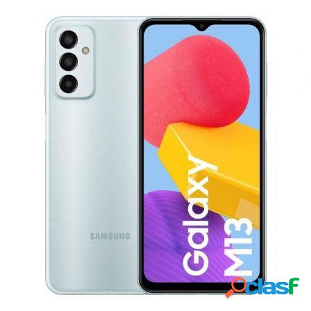 Smartphone samsung galaxy m13 4gb/ 128gb/ 6.6"/ azul claro