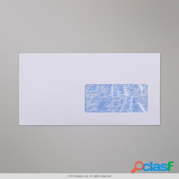 Sobre blanco con ventanilla de 115x225 mm