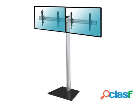 Soporte de suelo para 2 TV 50"-55", Altura 240 cm