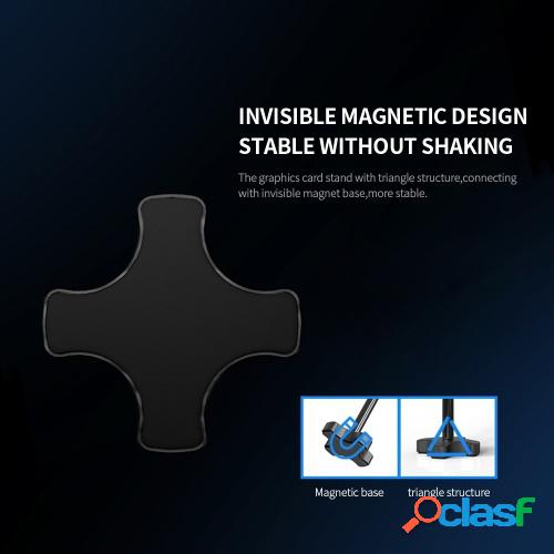 Soporte de tarjeta gráfica vertical de aluminio GM961