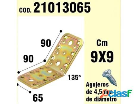 Soporte para madera ángulo 65x90x90 mm./135°