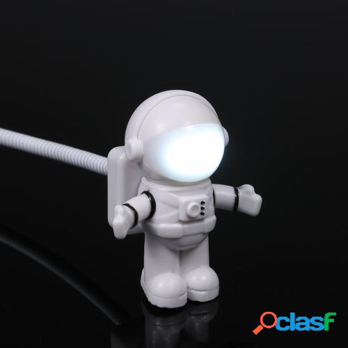 Spaceman Astronaut Shape LED Mini Night Light Lámpara de