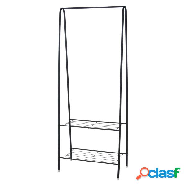 Storage solutions Perchero con 2 estantes 61x34x152 cm
