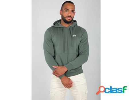 Sudadera ALPHA INDUSTRIES Hombre (Multicolor - XS)