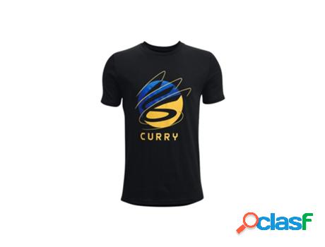 T-Shirt Do Rapaz Under Armour Ua Curry Symbol (Tam: 10-12