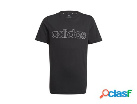 T-Shirt de Criança Adidas Essentials Logo (Tam: 9-10 Años)