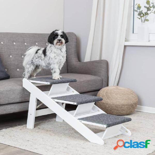 TRIXIE Rampa para perros con peldaños plegable 44x46x106 cm