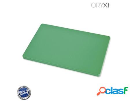 Tabla cortar polietileno 35x25x1,5 cm. color verde
