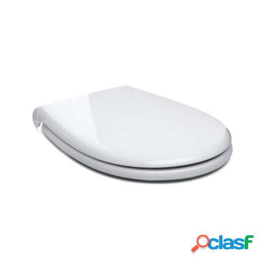 Tapa Wc Inodoro Polipropileno Blanco Flat Soft Close Tatay
