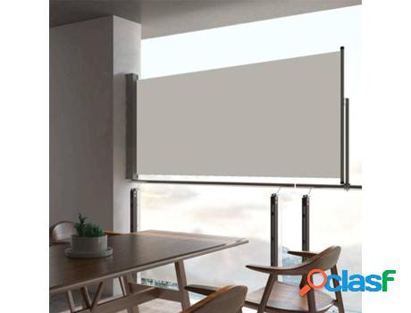 Toldo Lateral Retráctil VIDAXL (Beige Crema - Tela - 60x300