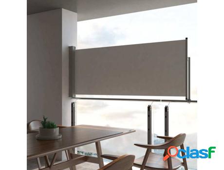 Toldo Lateral Retráctil VIDAXL Patio (Gris - Tela - 100x300