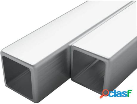 Tubo Acero Inoxidable VIDAXL (2 Un - 15 x 1.5 mm)