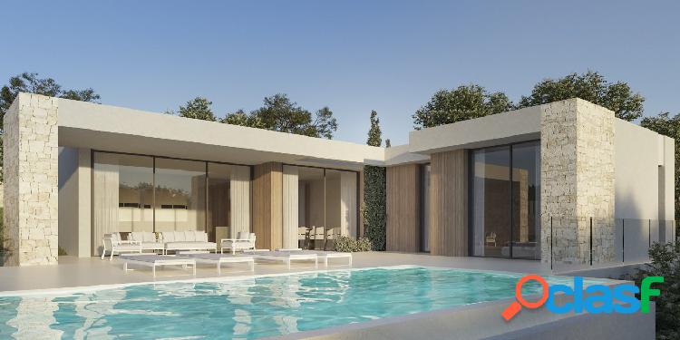 VILLA DE OBRA NUEVA EN MORAIRA