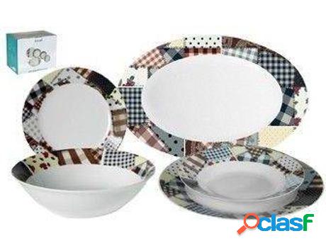 Vajilla HOGAR Y MÁS Pieza De Porcelana