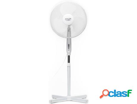 Ventilador de Pie ADLER AD7305 (90 W - Diámetro 40 cm)