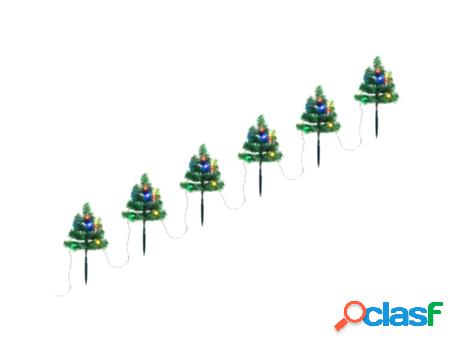 Walk 6 Pcs 45 VIDAXL (Multicolor - 45 Cm)