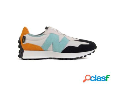 Zapatillas Deportivas NEW BALANCE 327 (Negro, Naranja,