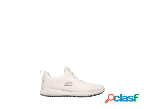 Zapatillas SKECHERS Hombre (Textil - 46 - Blanco)