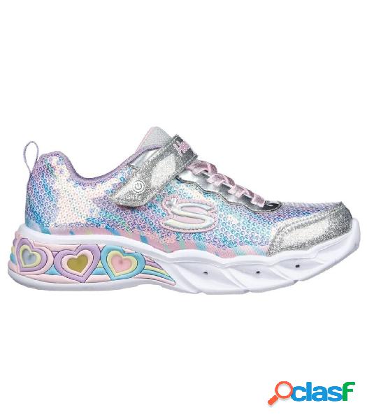 Zapatillas Skechers Sweetheart Lights Let's Shine Niños