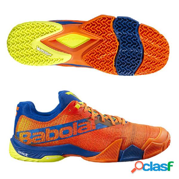 Zapatillas babolat jet premura men orange dark blue 2022 42