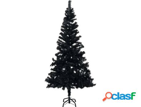 Árbol de Navidad VIDAXL con Soporte (Verde - 65x120 cm)