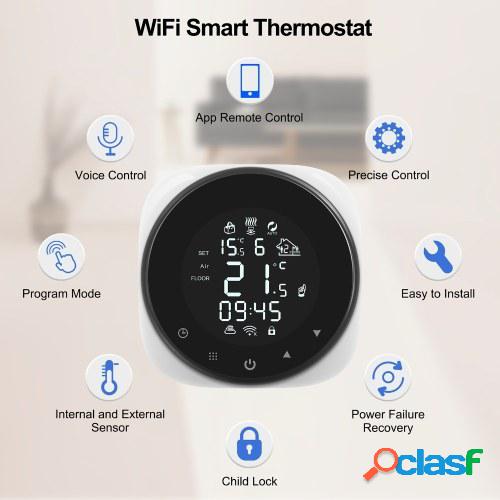 tuya Wifi Termostato inteligente Controlador de temperatura