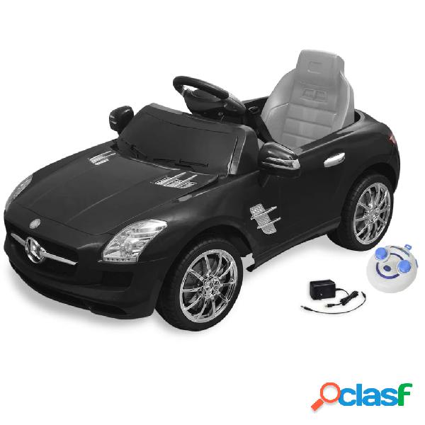 vidaXL Coche correpasillos eléctrico SLS AMG 6 V Negro