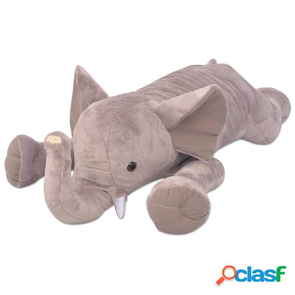 vidaXL Elefante de peluche XXL 120 cm