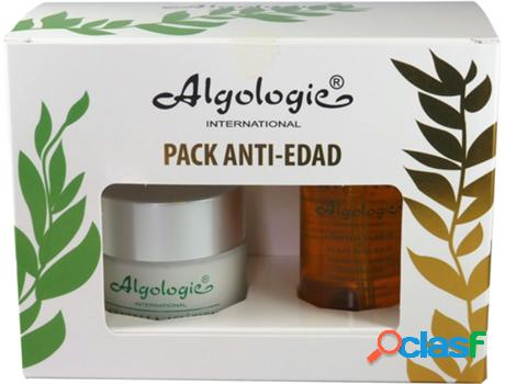 Aceite ALGOLOGIE Pack Antiedad Crema Centella Asiatica