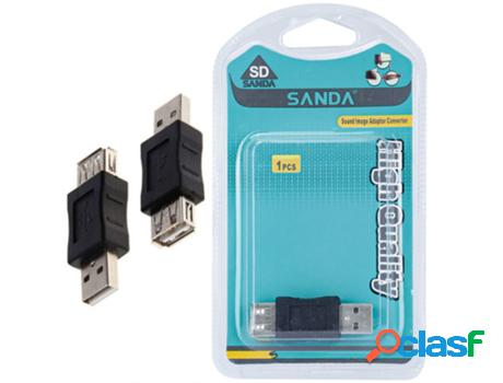 Adaptador Usb 2.0 F Para M Sanda Sd-8001 (Negro)