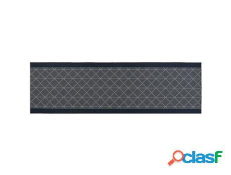 Alfombra BELIANI Charvad (Poliéster - Gris - 200 x 60 x 1)