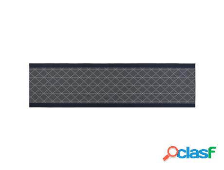 Alfombra BELIANI Charvad (Poliéster - Gris - 300 x 80 x 1)