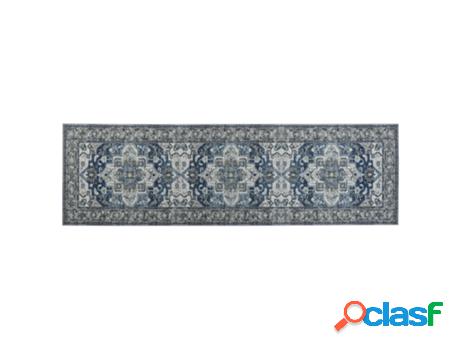 Alfombra BELIANI Kottar (Poliéster - Gris - 60 x 200)