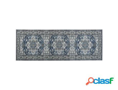 Alfombra BELIANI Kottar (Poliéster - Gris - 70 x 200)