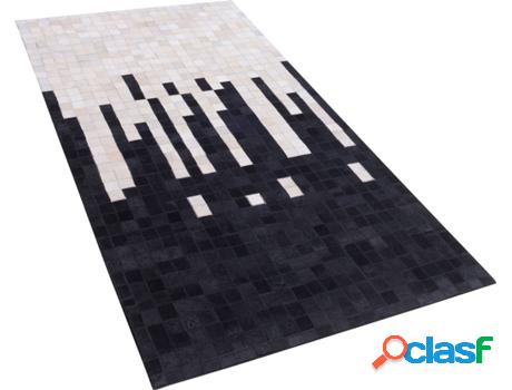 Alfombra Bolu (Blanco - Piel Genuina -80x150x0.6 cm)