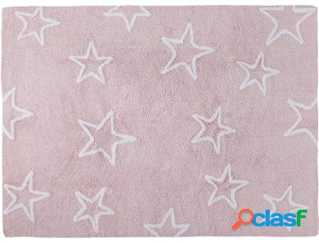 Alfombra Infantil HAPPY DECOR KIDS Estrellas (Rosa -