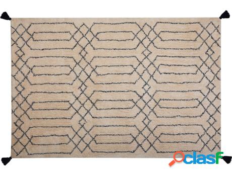 Alfombra Maltepe (Beije - Algodón -160x230x3 cm)