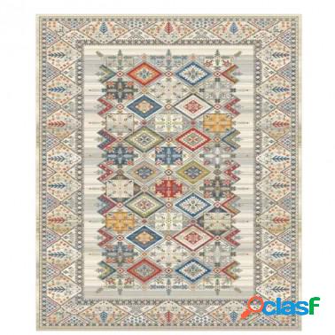 Alfombra rectangular estilo étnico multicolor Morris 884
