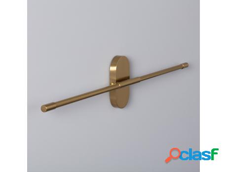 Aplique de Pared LEDKIA (Dorado - - 11 W - Aluminio -