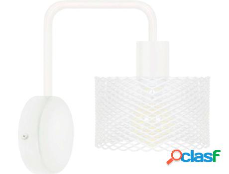 Apliques TOSEL Adonis (Blanco - E27 - Máx. 40W - Metal)