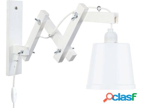 Apliques TOSEL Pilori Factory (Blanco - E27 - Máx. 40W -
