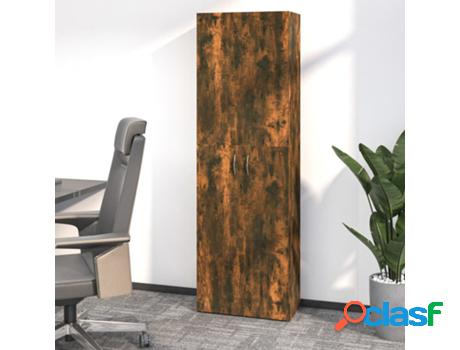 Armario de oficina VIDAXL Marrón (60 x 32 x 190 cm - Madera