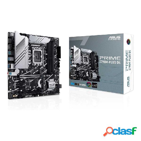 Asus prime z790m-plus d4. socket 1700. micro-atx.