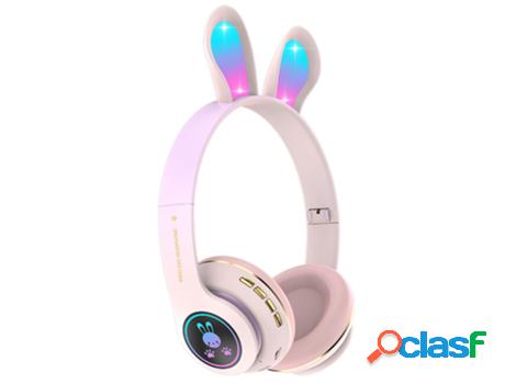 Auriculares Rabbit Ear Bluetooth SKYHE Pm-08 (Rosa)
