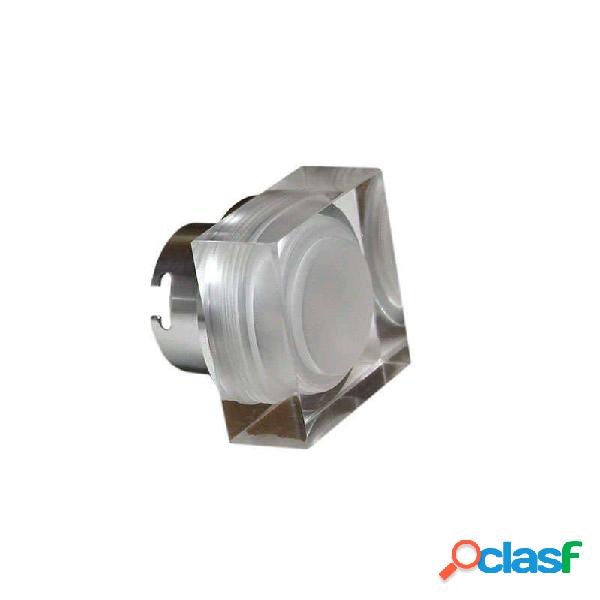 Baliza led still kvadrata 2w blanco frío