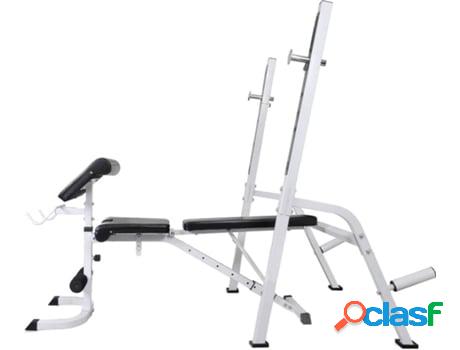 Banco de Musculación VIDAXL 275362 (Con Mancuernas - 60.5