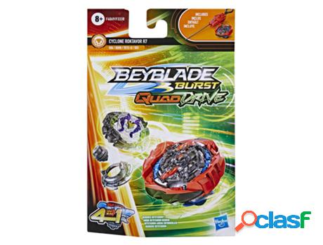 Beyblade Burst Quaddrive - Kit Inicial Cyclone Roktavor R7