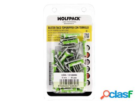 Blister tacos topgripper bimaterial con tornillos ø 5 mm.