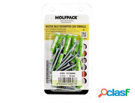 Blister tacos topgripper bimaterial con tornillos ø 6 mm.