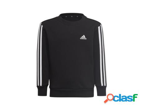 Blusa Para Niños Adidas Essentials 3-Stripes Crewneck (Tam: